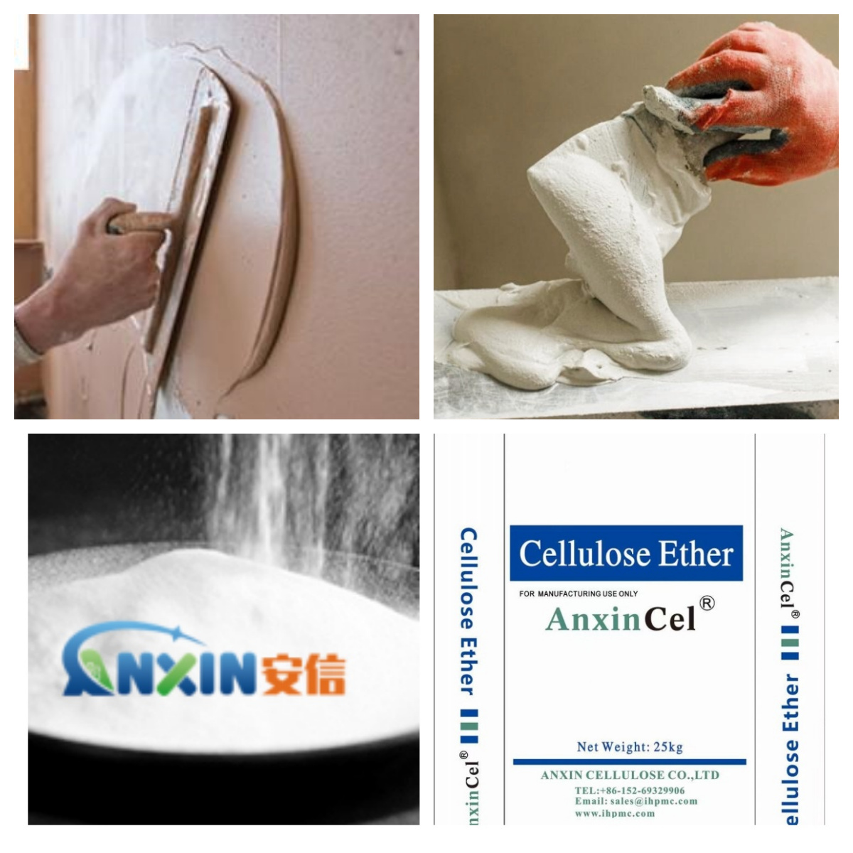 AnxinCel® HPMC in gypsum mortar (1)